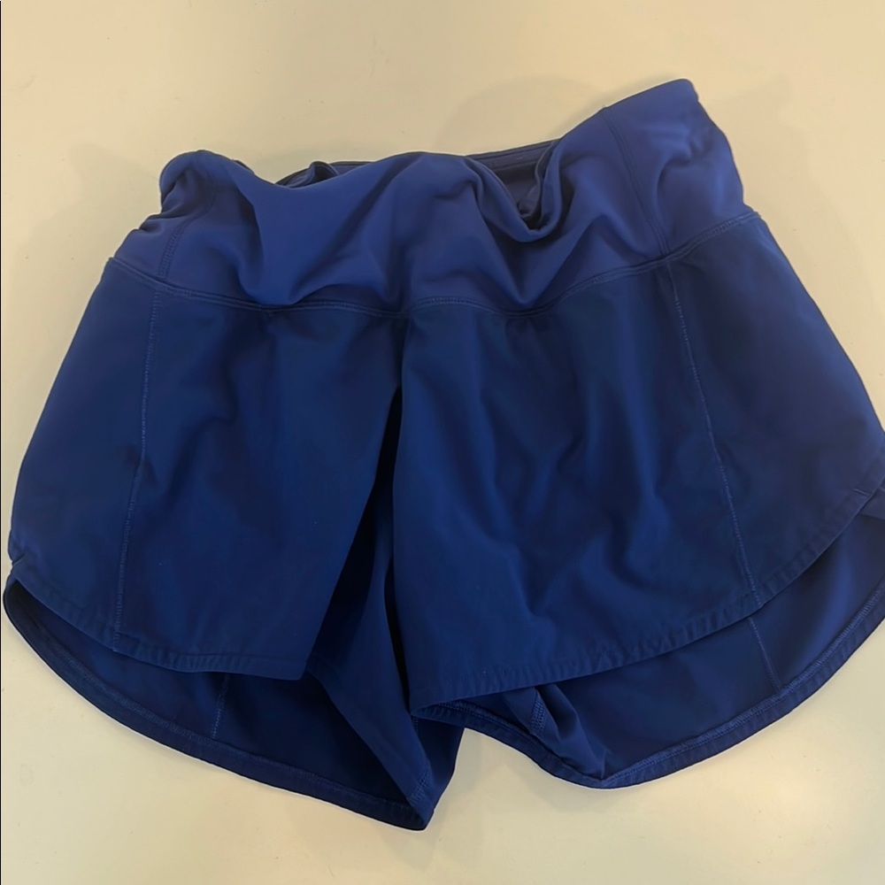 Women's Blue Athletic Shorts